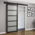 Renin 36 in. W x 84 in. H Pavilion Barn Door