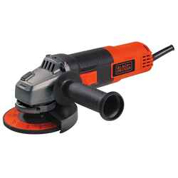 Black and Decker 6 amps Corded Small Angle Grinder 4-1/2 in. 10000 rpm