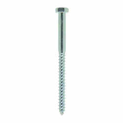 HILLMAN 3/8 in. x 5 in. L Steel Lag Screw Hex 50 pk