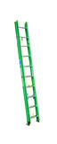 Werner 20 ft. H X 17.75 in. W Fiberglass Extension Ladder Type II 225 lb