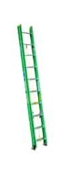 Werner 20 ft. H X 17.75 in. W Fiberglass Extension Ladder Type II 225 lb