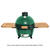 Big Green Egg Charcoal Smoker Green