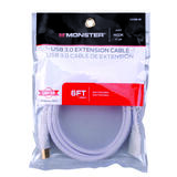 Monster Cable Hook It Up 6 ft. L USB Cable Extensions