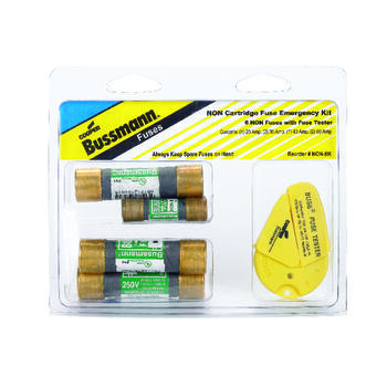 Bussmann 60 amps 250 volts Melamine Non Cartridge Fuse Kit 7 pk