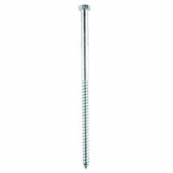 HILLMAN 3/8 in. x 8 in. L Hex Steel Lag Screw 50 pk