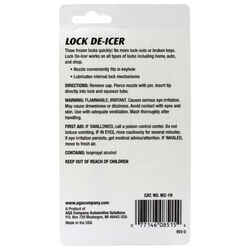 AGS Quick N Clean General Purpose Lock De-Icer 0.5 oz