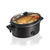 Hamilton Beach 6 qt. Metal Slow Cooker Black