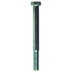 HILLMAN 7/16 in. Dia. x 4-1/2 in. L Heat Treated Zinc Steel Hex Head Cap Screw 25 box