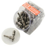 Best Way Tools 1/4 in. x 2 in. L Socket Adapter Carbon Steel 1/4 in. Hex Shank 100 pc. Hex/Squa