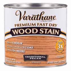 Varathane Semi-Transparent Traditional Pecan Oil-Based Urethane Modified Alkyd Wood Stain 1 qt