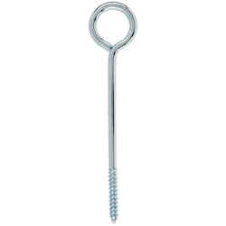 Hampton 7/16 in. x 8 in. L Zinc-Plated Steel Lag Thread Eyebolt Nut Included