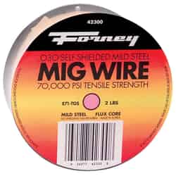 Forney For For Single Pass Applications with High Travel Speed Flux Cored Wire 70000 psi 2 lb. Mil