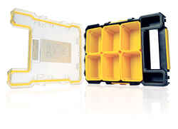 DeWalt 13.845 in. L x 10.179 in. W x 4.368 in. H x 13.845 in. L Storage Organizer Plastic 8 secti