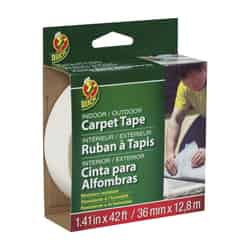 Duck Brand 1.41 in. W x 42 ft. L x 1.41 in. W x 42 ft. L Indoor and Outdoor Carpet Tape Polyester