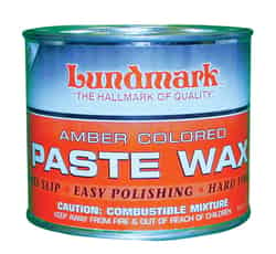 Lundmark Amber Colored Hand Rubbed Old World Paste Wax Liquid 16 oz