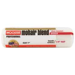Wooster Mohair Blend 7 in. W X 1/4 in. S Regular Paint Roller Cover 1 pk
