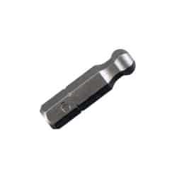 Best Way Tools Ball Hex 1 in. L x 1/4 in. Insert Bit Carbon Steel Ball Hex Shank 1 pc. 1/4 in.