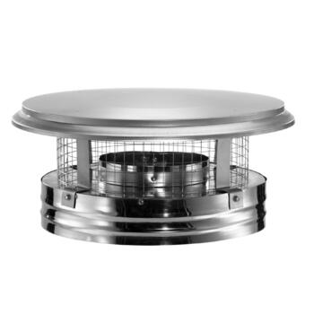 DuraVent 6 in. Dia. Stainless Steel Termination Cap