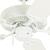 Westinghouse Contractor's Choice 20.91 5 Indoor Antique White Ceiling Fan 52 in. W