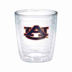 Tervis Collegiate 16 oz Auburn Tigers Clear BPA Free Tumbler