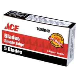 Ace Carbon Steel Single Edge Razor Blade 1.75 L 5