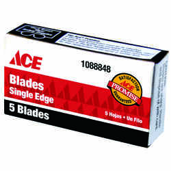 Ace Carbon Steel Single Edge Razor Blade 1.75 L 5