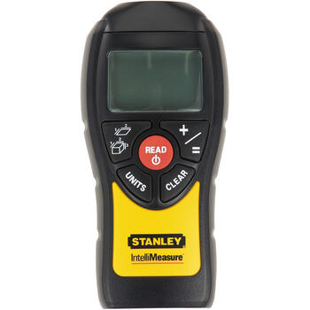 Stanley IntelliMeasure Distance Estimator Yellow 6 in. W x 5.8 in. L 1 pc. 40 ft.