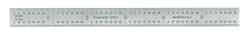 General Tools 6 in. L x 1/2 in. W Stainless Steel Precision Rule