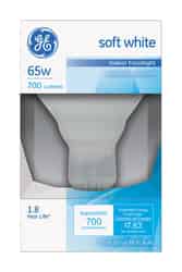 GE Lighting 65 watts BR30 Incandescent Bulb Soft White Floodlight 610 lumens 1 pk