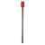 Empire 21 in. Stake Flags Plastic 100 pk Red High visibility