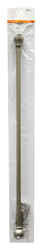 Kenney Champagne Silver Curtain Rod 48 in. L Brass