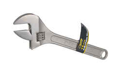 Steel Grip 1-3/4 in. Adjustable Wrench 15 in. Carbon Steel 1 pk