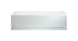 Bootz Ventura 14.25 in. H x 30 in. W x 60 in. L White Right Hand Drain Rectangular Bathtub