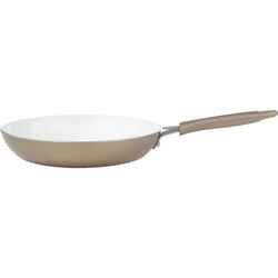 WearEver Pure Living Ceramic Coated Aluminum Fry Pan 10-1/2 in. Champagne