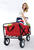 Mac Sports 22.5 in. H x 20.2 in. W x 35.5 in. D Collapsible Utility Cart Polyester