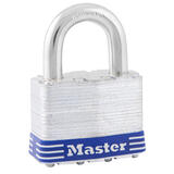 Master Lock 1-1/2 in. H X 2 in. W Laminated Steel 4-Pin Cylinder Padlock 1 pk