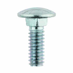 HILLMAN 1/4 Dia. x 3/4 in. L Zinc-Plated Steel Carriage Bolt 100 pk