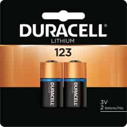 Duracell 123 Camera Battery Lithium 2 pk DL123AB2PK 3 volt
