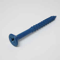 Ace 1/4 in. x 2-3/4 in. L Phillips Flat Head Ceramic Steel Masonry Screws 12 pk