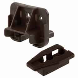 Prime-Line 1-3/16 in. L Plastic Drawer Track Guide And Glide 1 pk