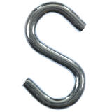 Ace Small Zinc-Plated Silver Steel S-Hook 250 lb. 2 pk 2.5 in. L