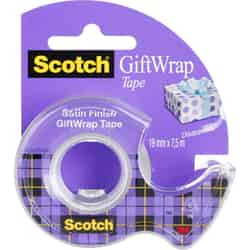 Scotch 3/4 in. W x 650 in. L x 650 in. L x 3/4 in. W Gift Wrapping Tape Clear