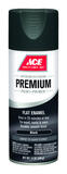 Ace Premium Flat Black Enamel Spray Paint 12 oz.