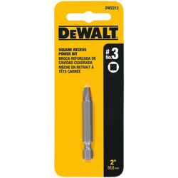 DeWalt 2 in. L Heat-Treated Steel 1/4 in. 1 pc. Power Screwdriver Bit