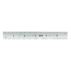 General Tools 6 in. L x 3/4 in. W Stainless Steel Precision Rule
