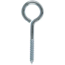 Hampton 7/16 in. x 5 in. L Zinc-Plated Steel Lag Thread Eyebolt Nut Included