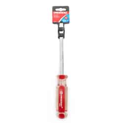 Crescent 6 in. Slotted 5/16 in. Screwdriver Metal Red 1 pc.