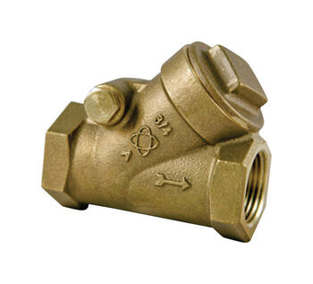 SharkBite 1/2 in. Bronze Threaded Swing Check Valve