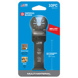 Imperial Blades OneFit 1-1/4 in. Dia. High Carbon Steel Extended Plunge Oscillating Saw Blade 1