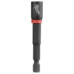 Milwaukee SHOCKWAVE IMPACT DUTY 1/4 inch drive in. x 2.5625 in. L Nut Driver 1 pc. 1/4 in. Hex S